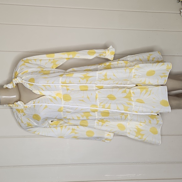 EYWASOULS MALIBU CORA MINI DRESS IN DELIGHTFUL DAISIES - Picture 5 of 14